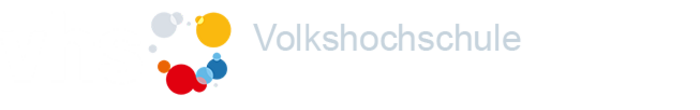 Das Logo der Institution VHS des Landkreises Sonneberg